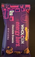 Wholesum Energy Bars Chocolate Brownie