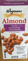 Almond Milk Vanilla Unsweetened