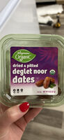 Dried & pitted deglet noor dates