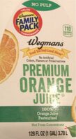 Wegmans premium orange juice