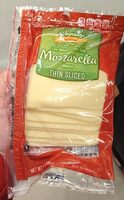 Low moisture part skim mozzarella sliced