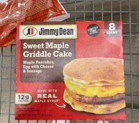 Sweet mapple grddle cake