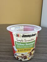 Simple Scrambles Turkey Sausage