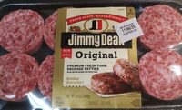 Pork sausage patties