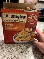Breakfast Bowl Bacon Eggs, Potatoes, Bacon & Cheddar Cheese