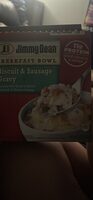 Breakfast Bowl Biscuit & Sausage Gravy