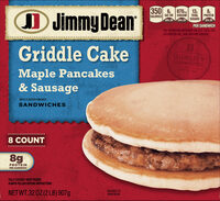 Griddle cake sandwiches