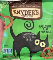 Snyders of hanover snack sack pretzel halloween