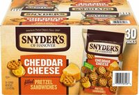 Pretzel sandwiches
