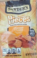 Pretzel pieces cheddar cheese