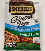 Gluten Free 100 Calorie Pack Pretzel Sticks