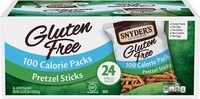 Gluten free pretzel sticks