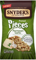 Snyder's of hanover parmesan garlic pretzel pieces