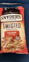 Twisted Pretzel Sticks Seasoned