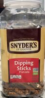 Dipping Sticks Pretzels