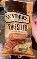 Twisted pretzel sticks