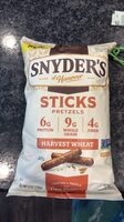 Sticks Pretzels Harvest Wheat