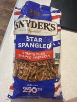 Star Spangled Shaped Pretzels