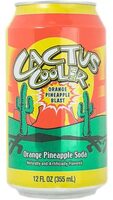 Cactus cooler soda orange pineapple blast ounce cans
