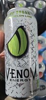 Venom, energy drink, watermelon & lime