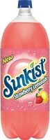 Strawberry lemonade soda