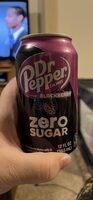Dr Pepper Blackberry Zero Sugar