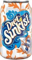 Diet orange soda