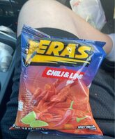 Chili and Lime Spicy rolled tortilla chips