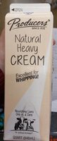 Natural heavy cream
