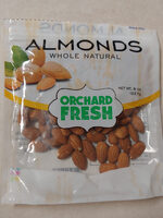 Whole natural almonds
