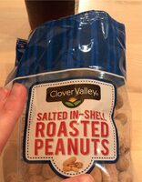 Roasted peanuts salted in shell