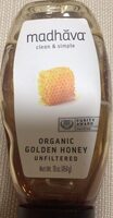 Organic Golden Honey Unfiltered
