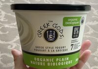Yogurt a la grecque nature biologique