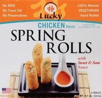 Curry Flavor Spring Roll