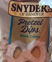 White Creme Pretzel Dips