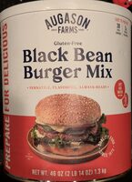 Gluten free black bean burger