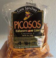 Picosos Spicy Tortilla Chips Habanero Lime