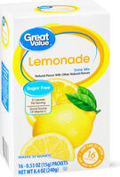 Lemonade sugar free drink mix