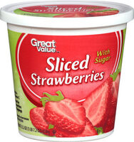 Sliced Strawberries