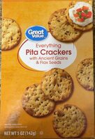 Everyting Pita crackers