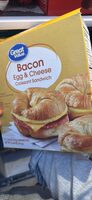 Bacon Egg & Cheese Croissant Sandwich