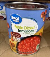 Petite Diced Tomatoes in tomato juice