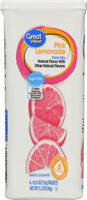 Great value pink lemonade drink mix