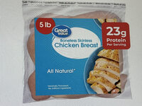 Boneless Skinless Chicken Breast with Rib Meat