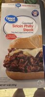 Seasoned Sirloin Philly Steak