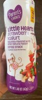 Iittle hearts strawberry yogurt