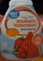 Simply Clear Strawberry Watermelon