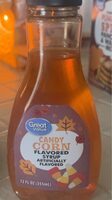 Candy corn syrup