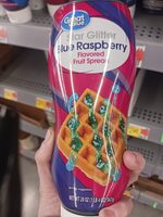Blue Raspberry Flavored Fruit Spread