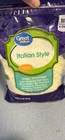 Italian Style Finely Shredded Low-Moisture Part-Skim Mozzarella, Not Smoked Provolone, Parmesan, Romano, Fontina and Asiago Cheese